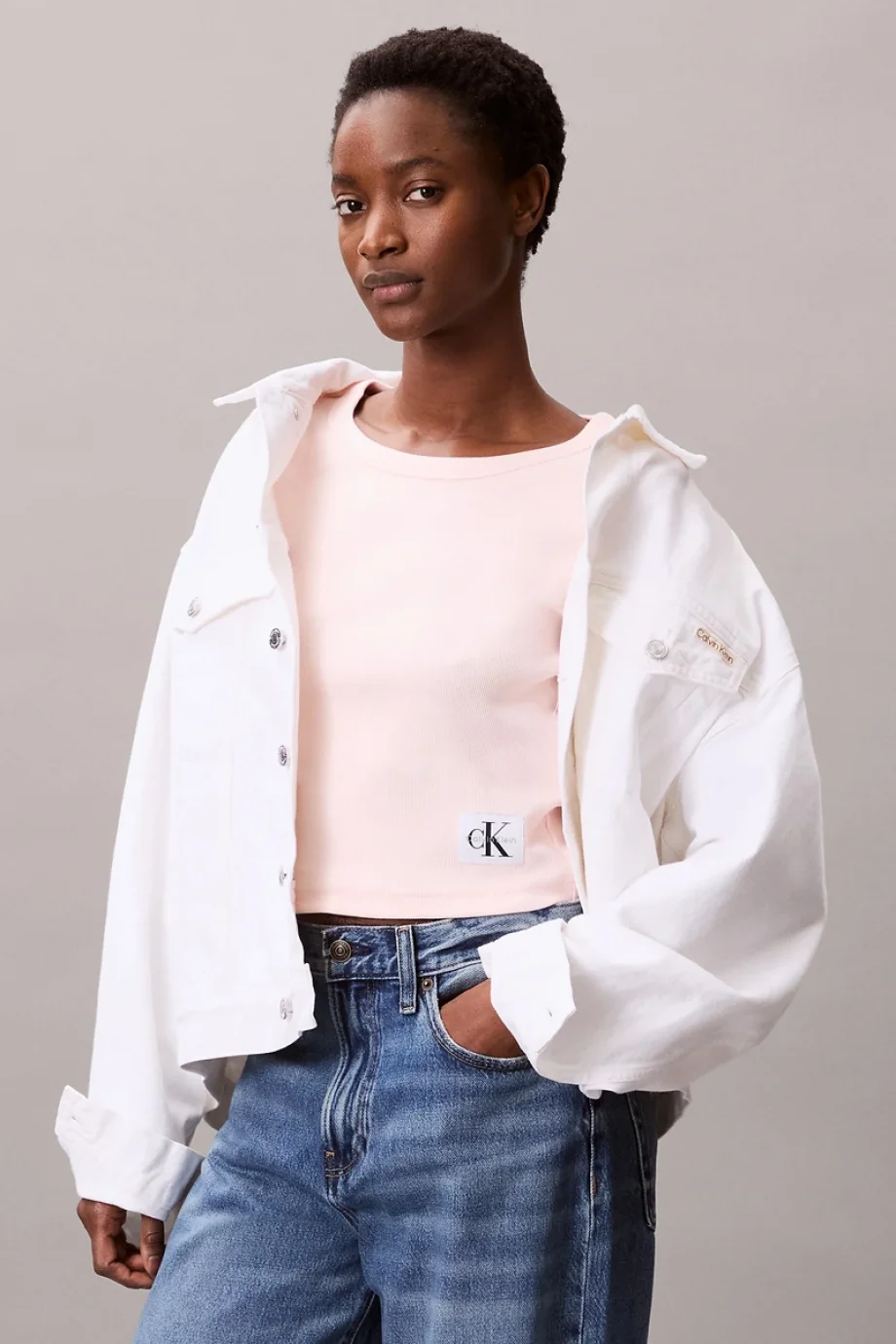 Calvin Klein D2 Collection Kadın Pembe T-shirt LV047C200G-VI7