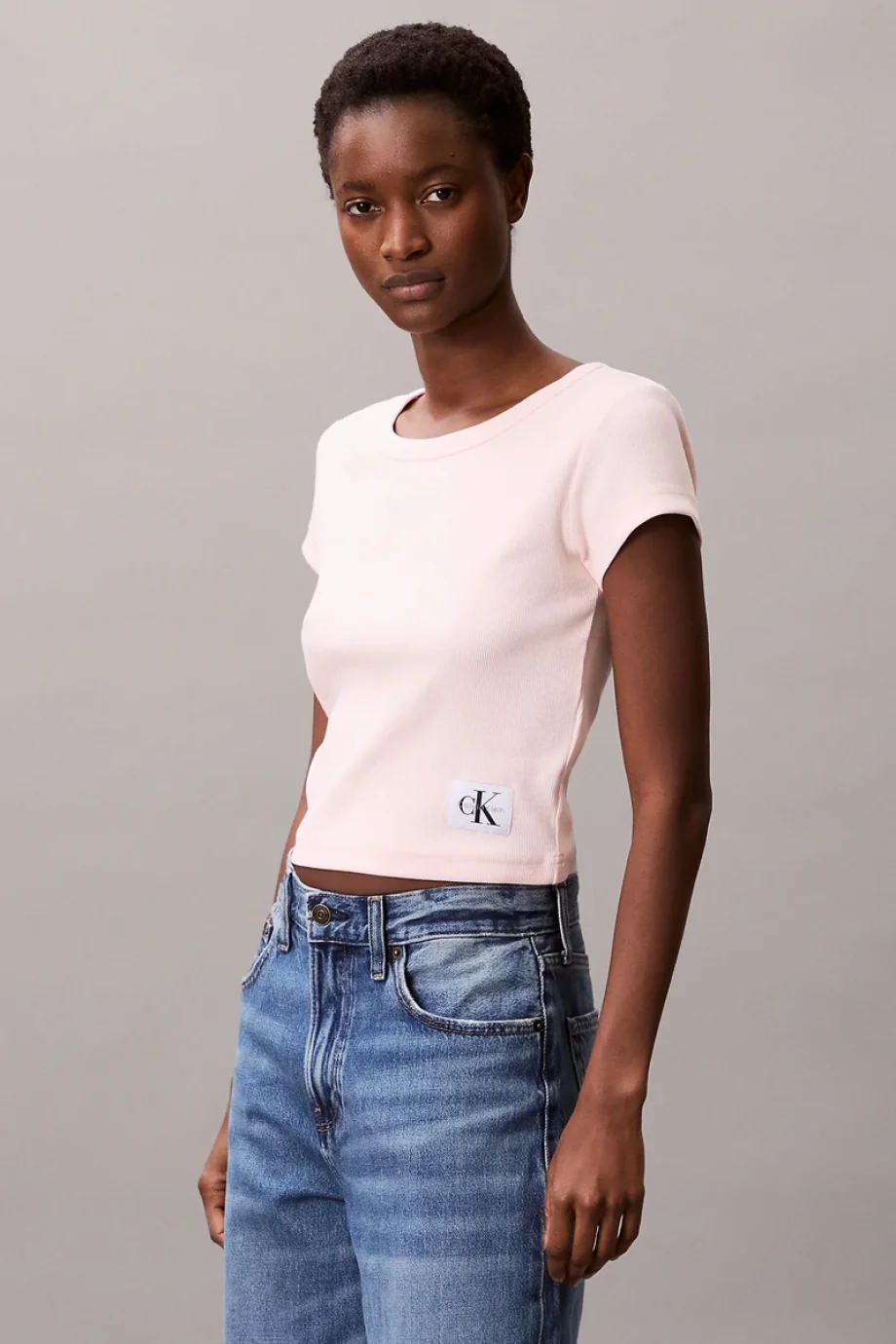 Calvin Klein D2 Collection Kadın Pembe T-shirt LV047C200G-VI7