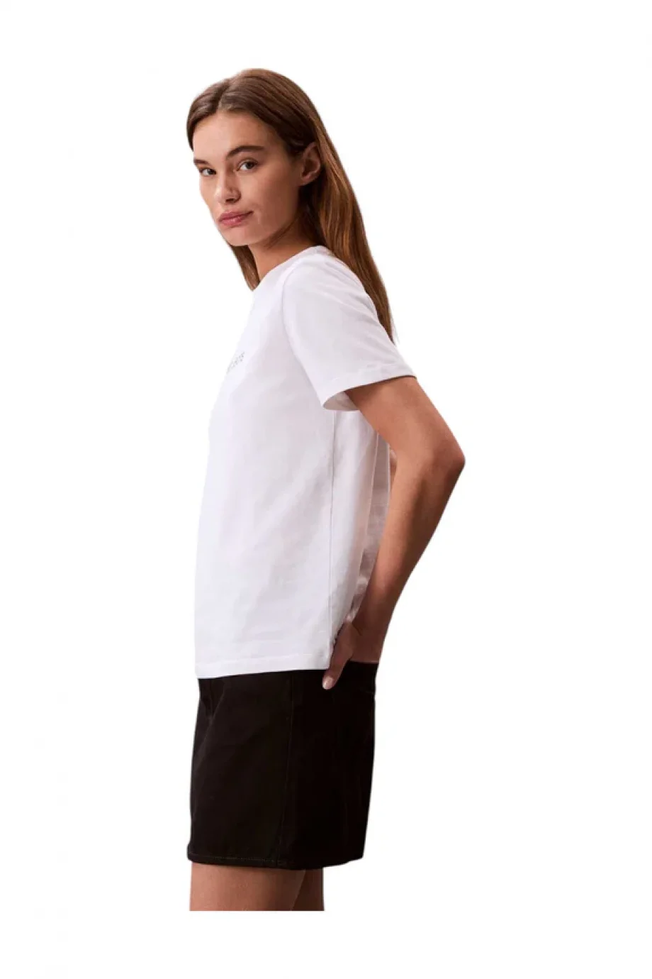 Calvin Klein Essentials Kadın Beyaz T-shirt LV047C912G-YAA