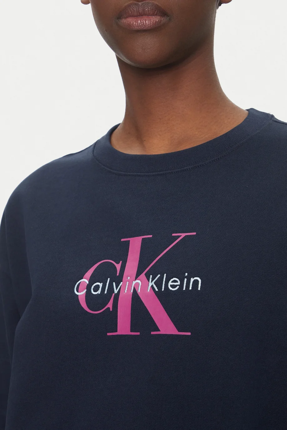 Calvin Klein Essentials Kadın Mavi Sweatshirt LV047B234G-CEF