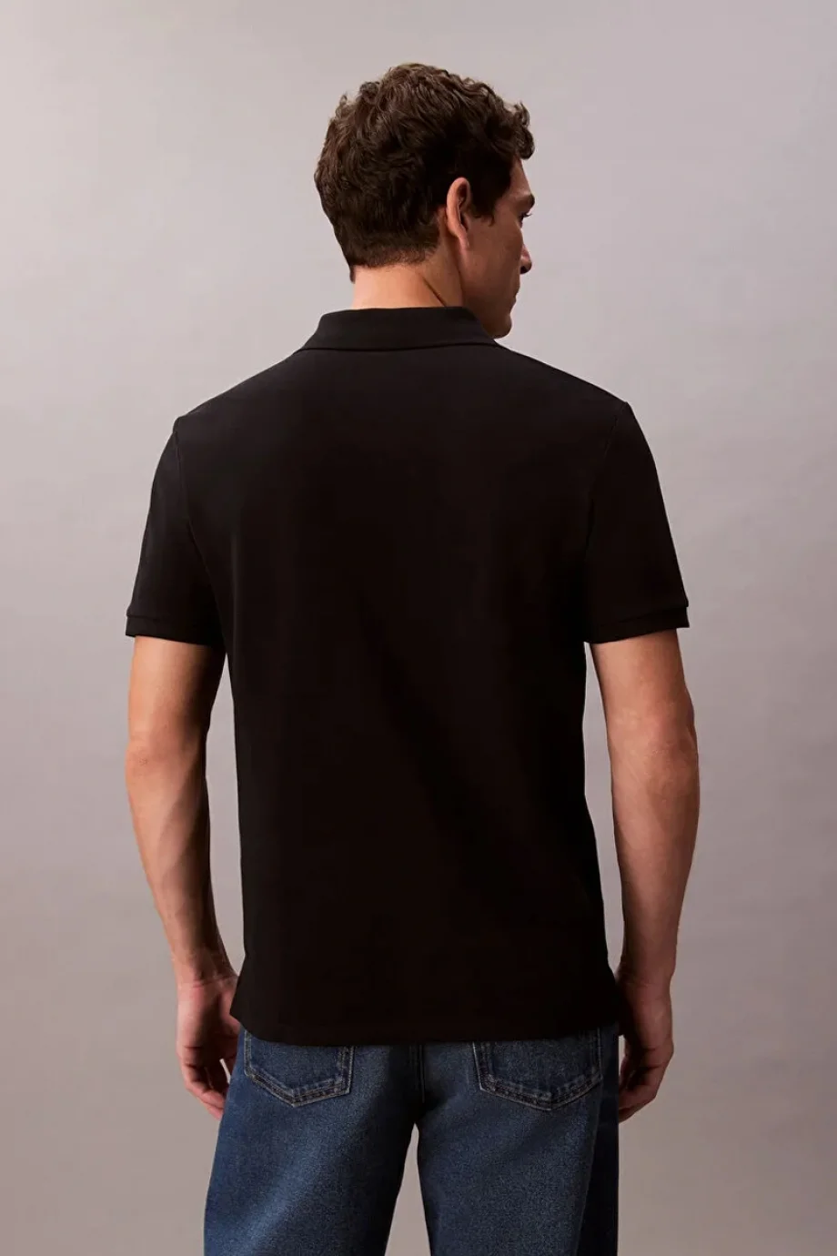 Calvin Klein Global Erkek Siyah T-shirt  LV040EM269-UB1