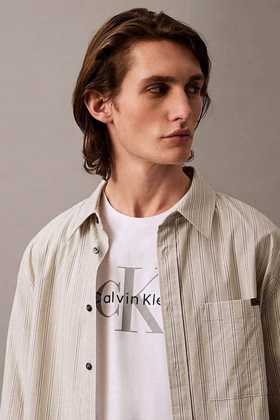 Calvin Klein Graphic Tees Erkek  T-shirt LV04RB862G-YAA