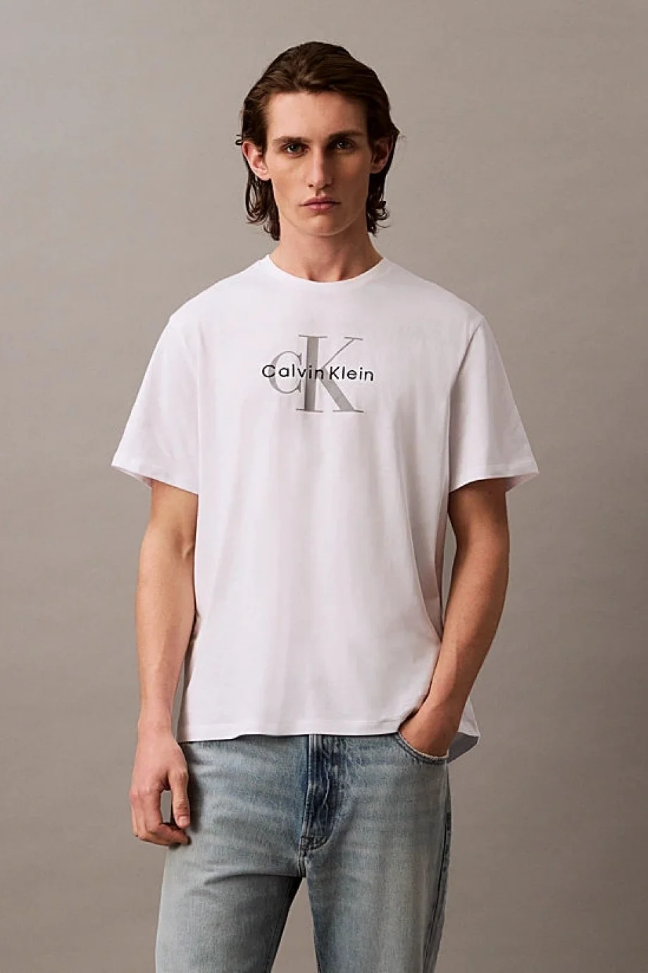 Calvin Klein Graphic Tees Erkek  T-shirt LV04RB862G-YAA