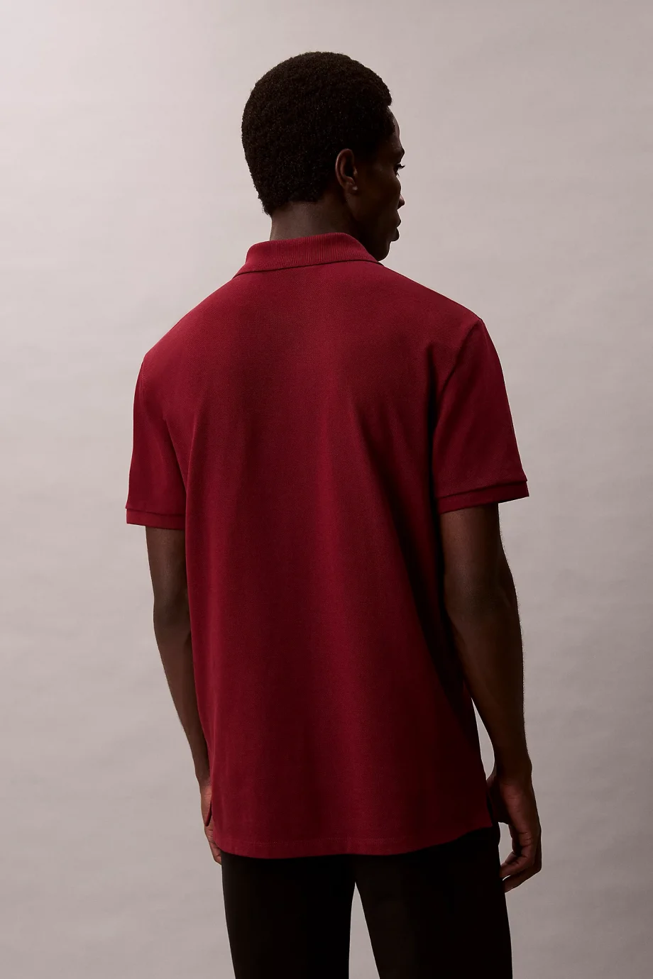 Calvin Klein Kısa Kollu Günlük Pike Klasik Erkek T-shirt LV040EM269-WCV