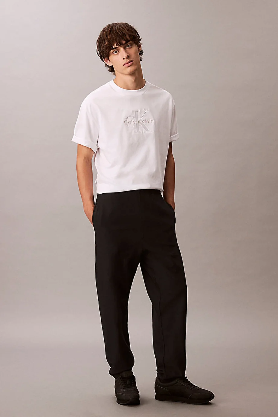 Calvin Klein D1 Collection Erkek Siyah Eşofman Altı LV04RC279G-UB1