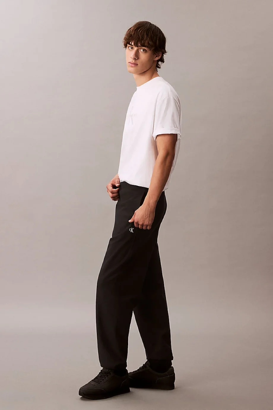 Calvin Klein D1 Collection Erkek Siyah Eşofman Altı LV04RC279G-UB1