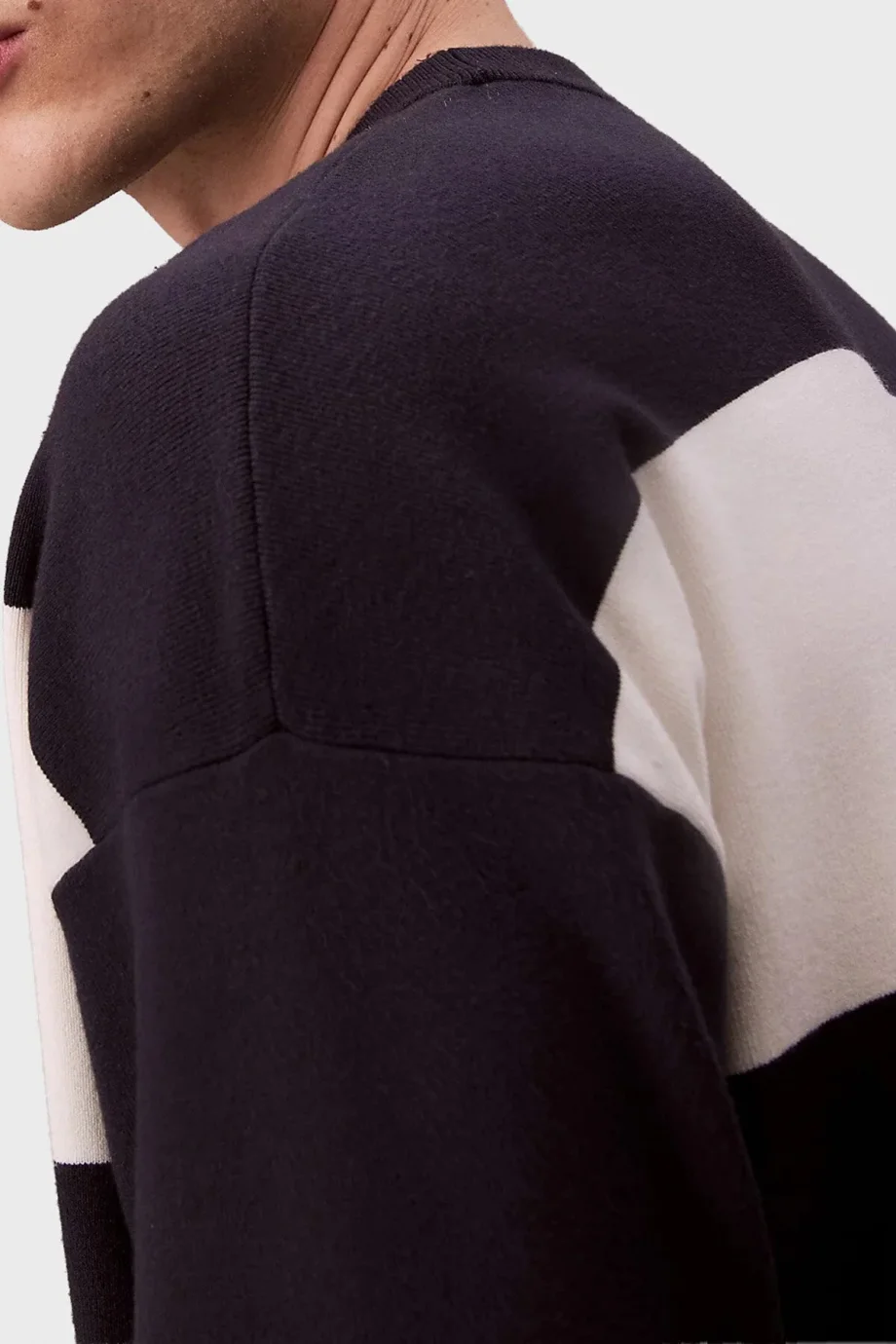 Calvin Klein Tech Knit Erkek Mavi Sweatshirts LV04RC304G-CHW