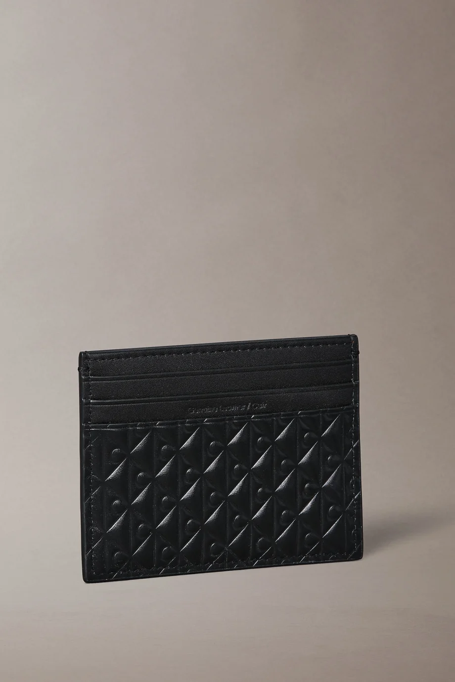 Calvin Klein Kabartma Amblemli Erkek Siyah Kartlık LV04D1128G-UB1