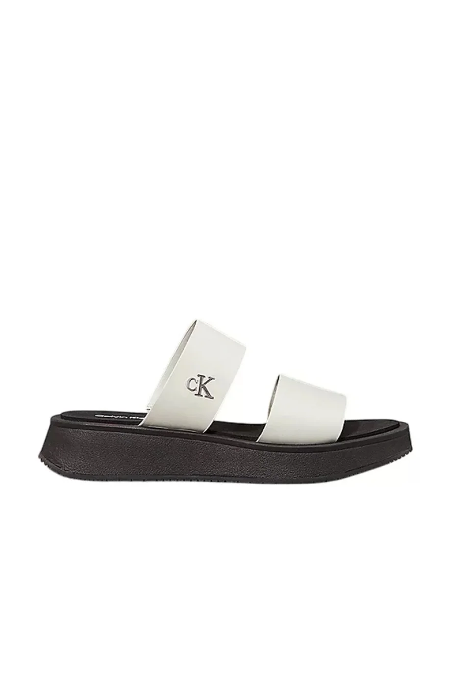 Calvin Klein SANDAL SLIDE DOUBLE STRAP Kadın Terlik YW0YW01694-CJH