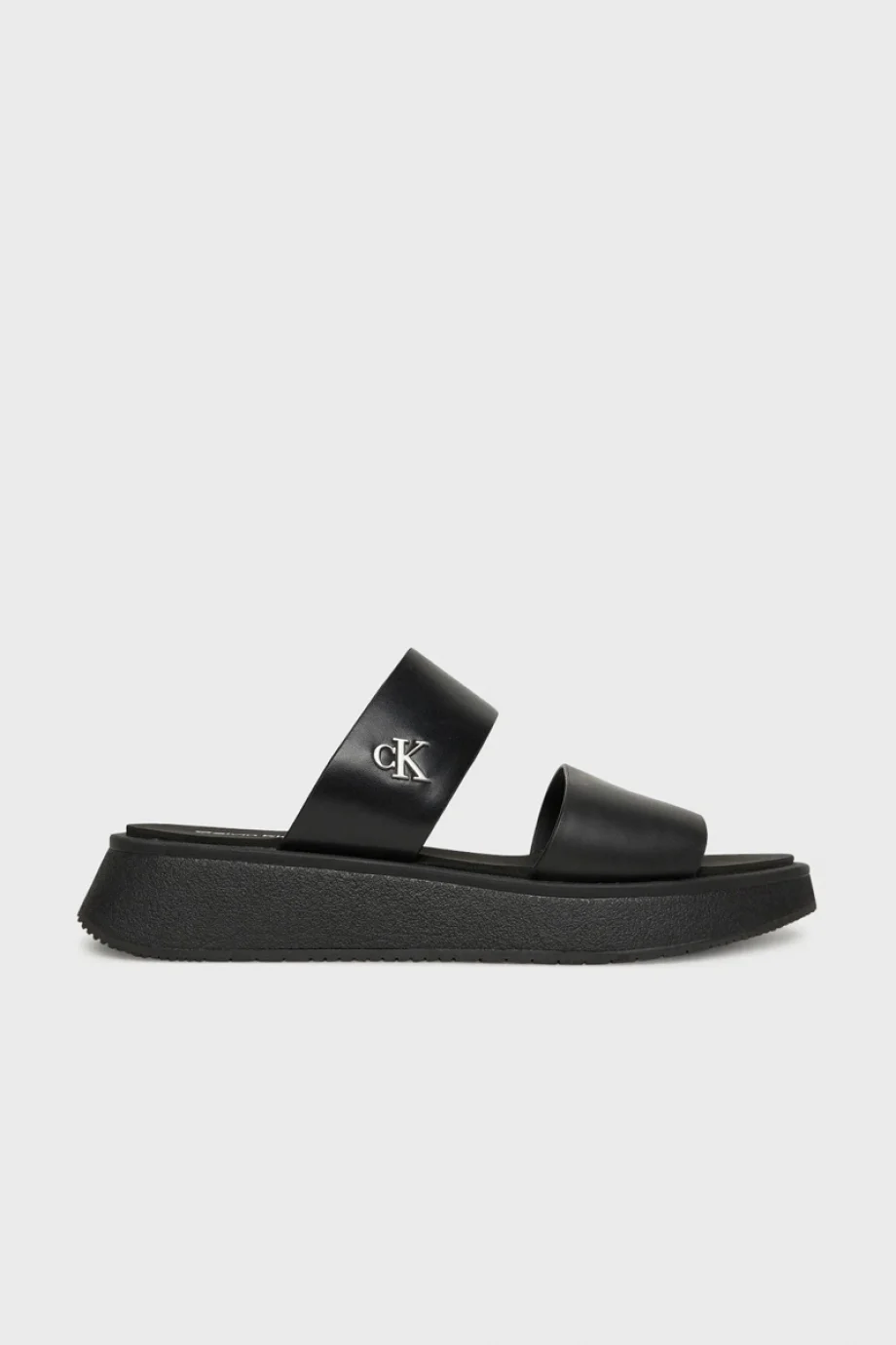 Calvin Klein SANDAL SLIDE DOUBLE STRAP Kadın Terlik YW0YW01694-0GJ