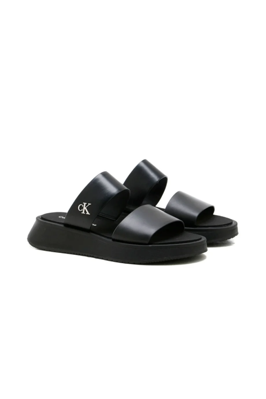 Calvin Klein SANDAL SLIDE DOUBLE STRAP Kadın  Terlik YW0YW01694-0GJ