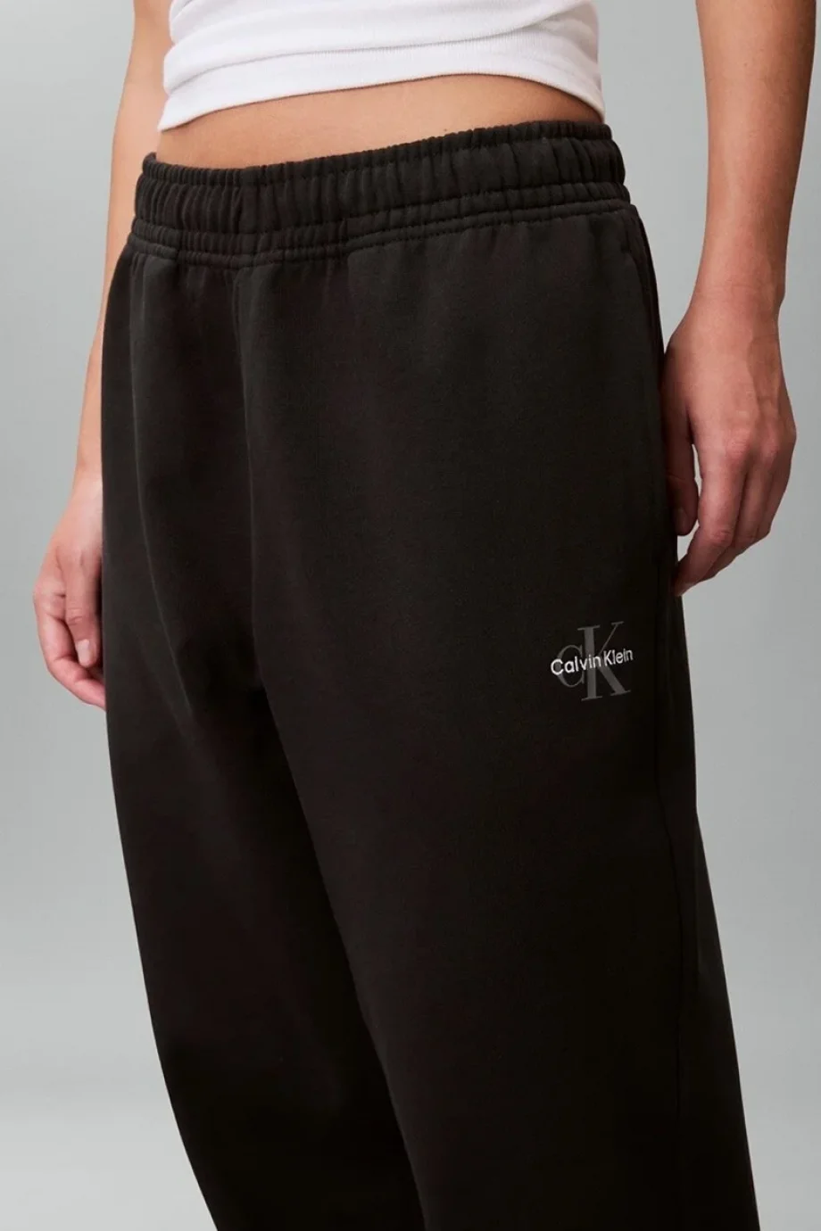 Calvin Klein MONOLOGO FRENCH TERRY JOGGER Kadın  Eşofman Altı LV047B235G-UB1