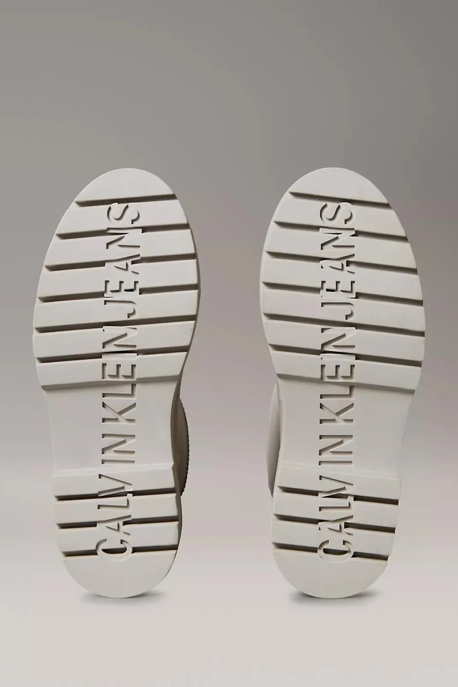 Calvin Klein Orta Boy Kauçuk Yağmur Kadın Gri Bot YW0YW02004-PA8