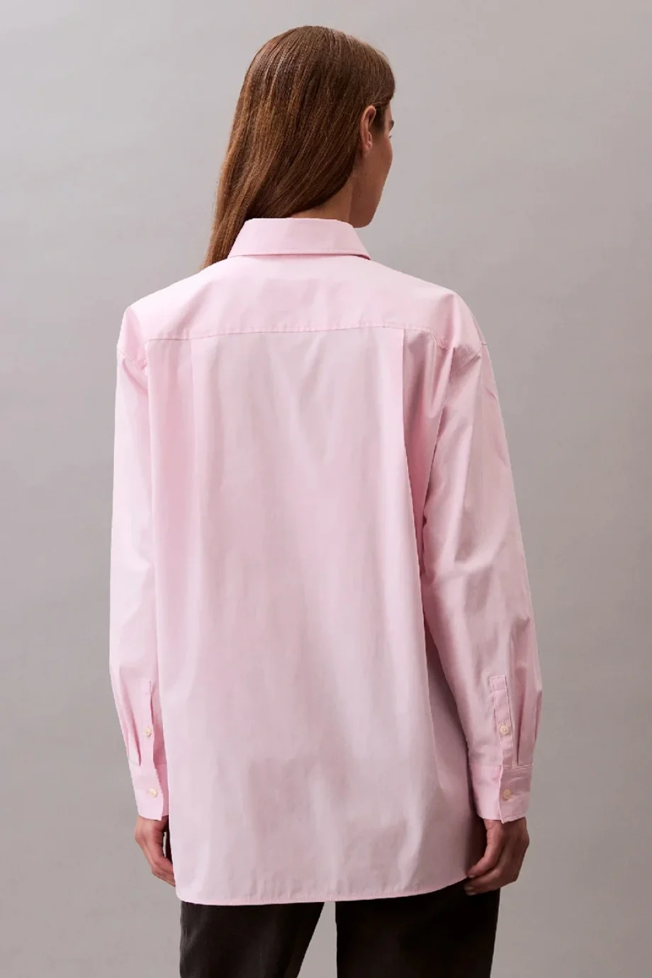 Calvin Klein POPLIN RELAXED SHIRT Kadın Pembe Gömlek LV047C143G-W0S