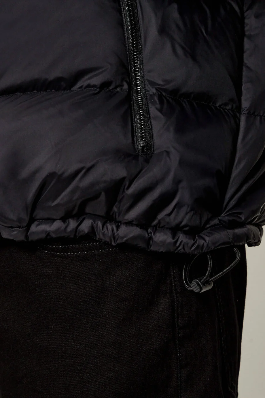 Calvin Klein Uzun Kollu Çıkarılabilir Kapüşonlu Şişme Erkek Siyah  Mont LV04RC518G-UB1