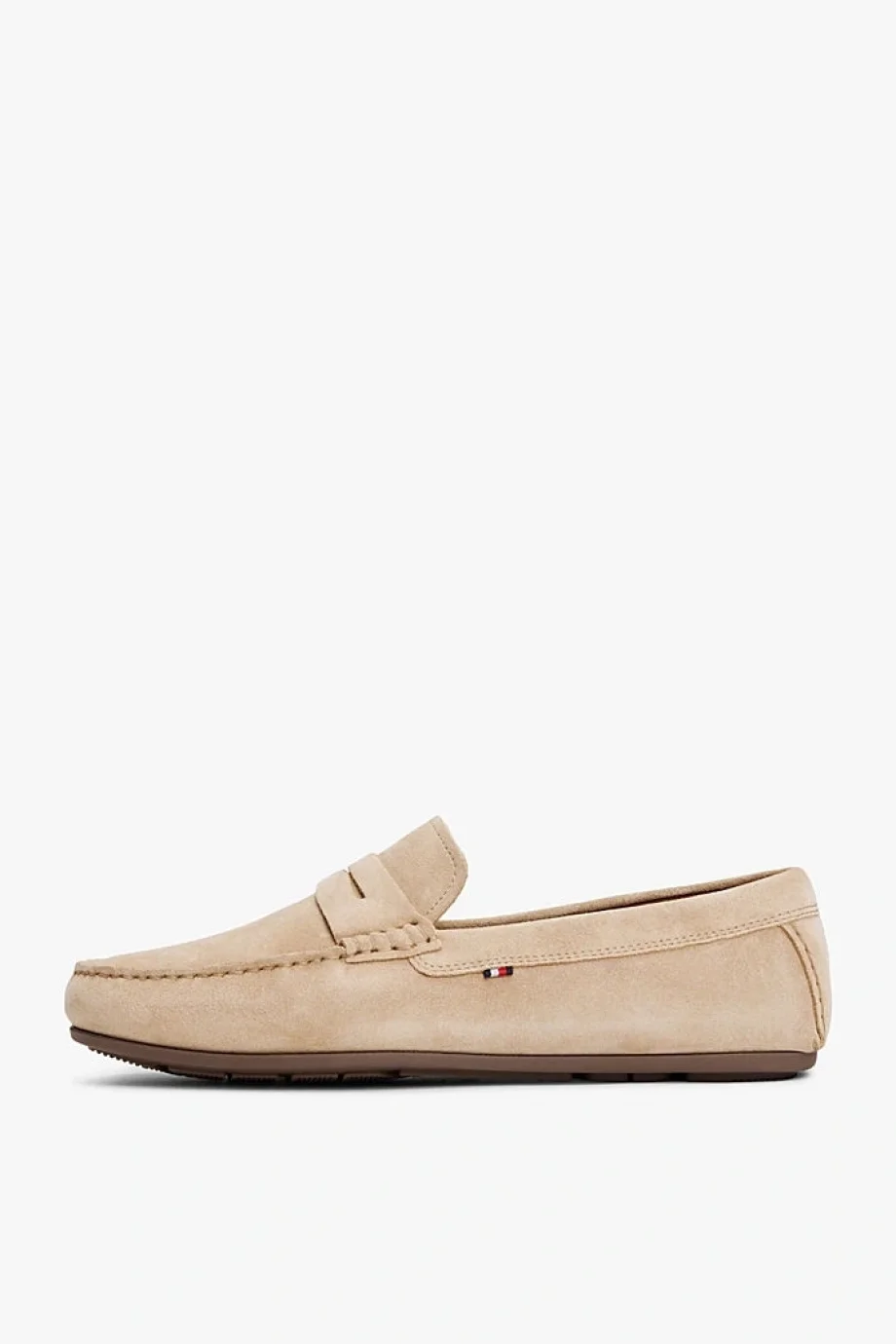 Tommy Hilfiger CASUAL HILFIGER SUEDE DRIVER Erkek  Loafer FM0FM049980F7