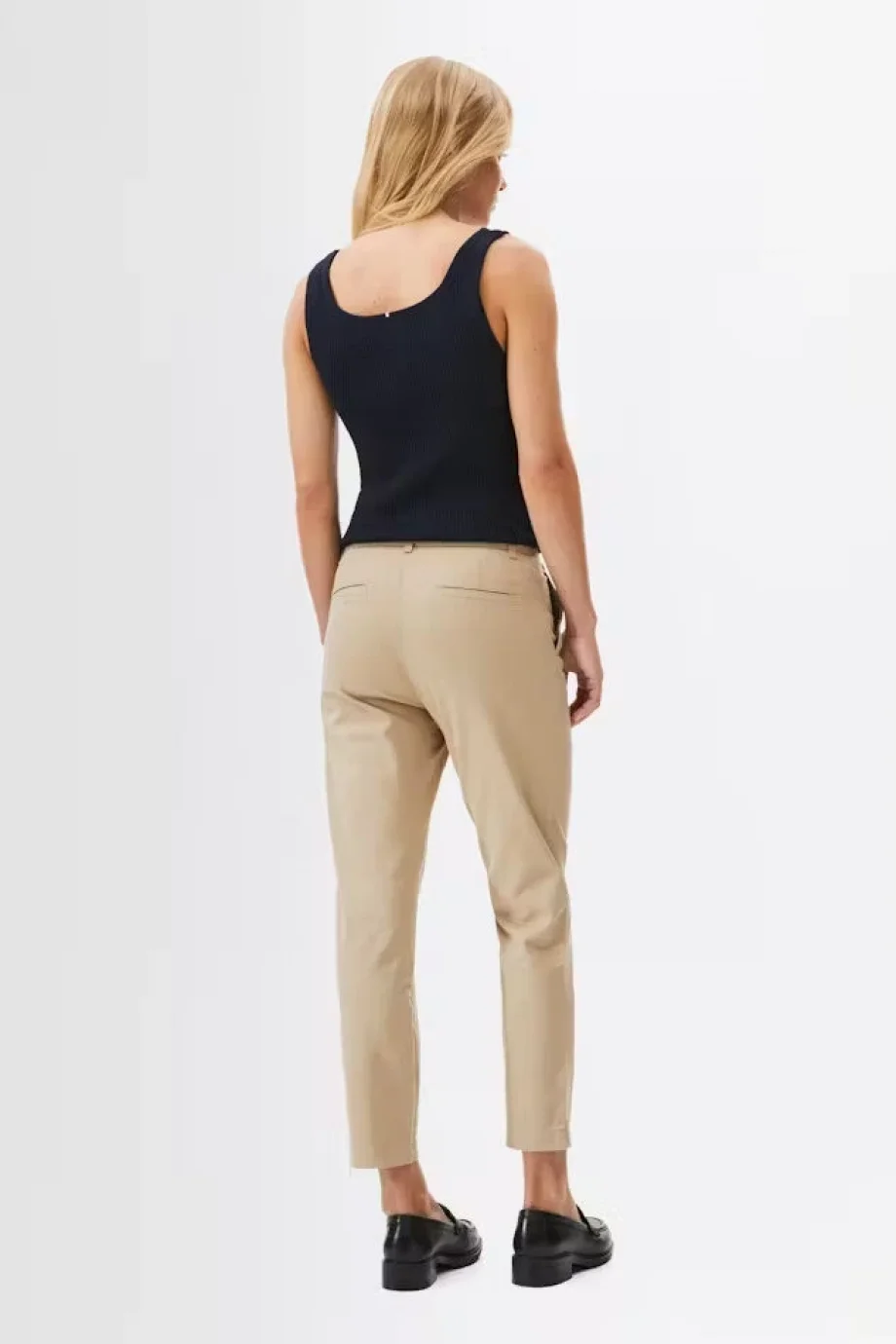 Tommy Hilfiger CO STRETCH GMD SLIM CHINO Kadın  Pantolon WW0WW45920AEG