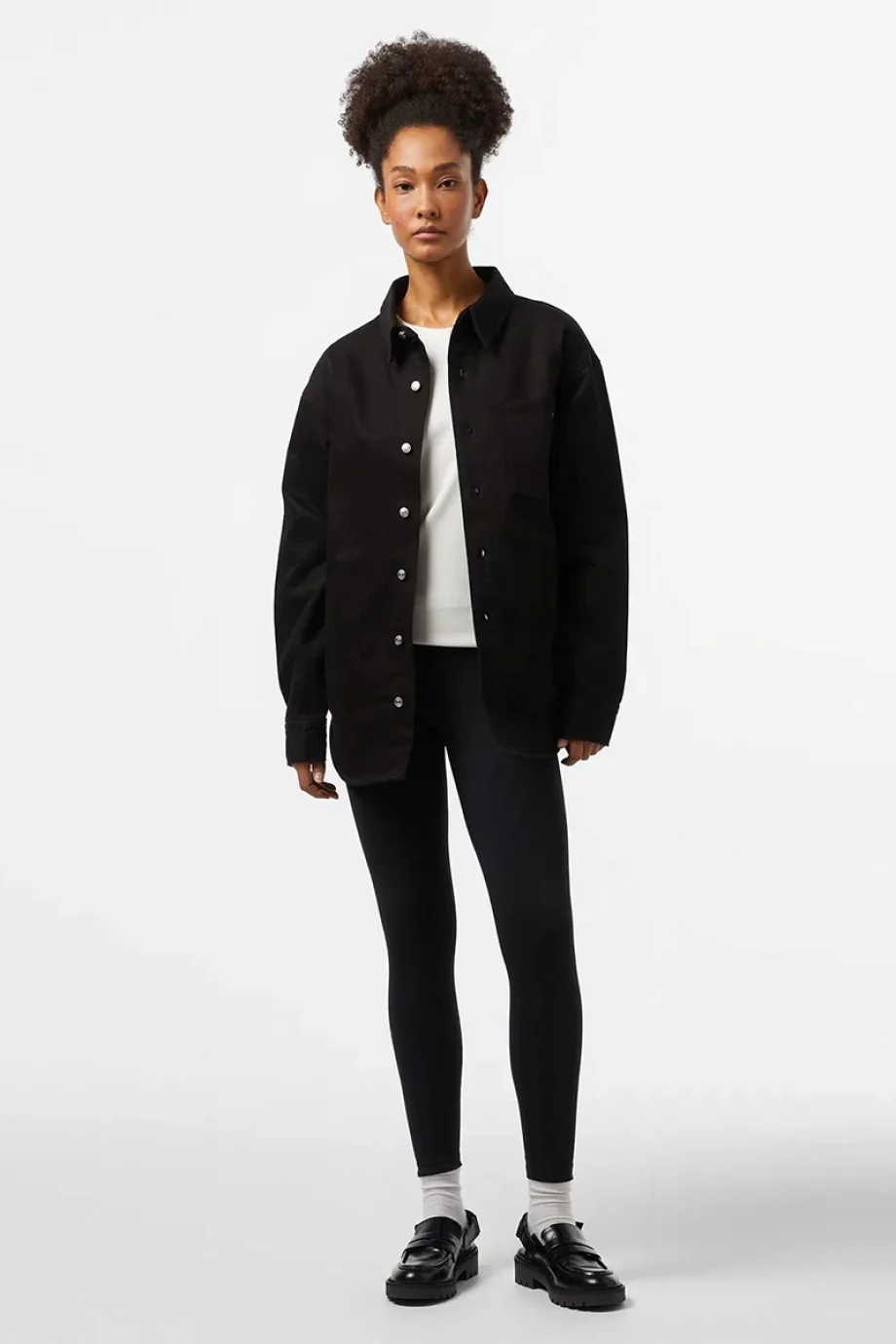 Calvin Klein DAD DENIM OVERSHIRT Kadın DENIM Gömlek J20J224381-1BY