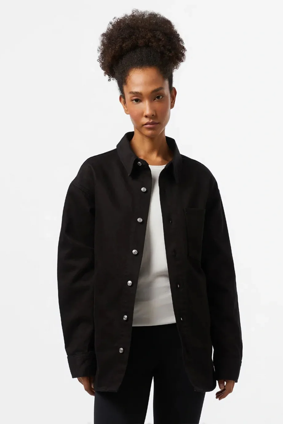 Calvin Klein DAD DENIM OVERSHIRT Kadın DENIM Gömlek J20J224381-1BY