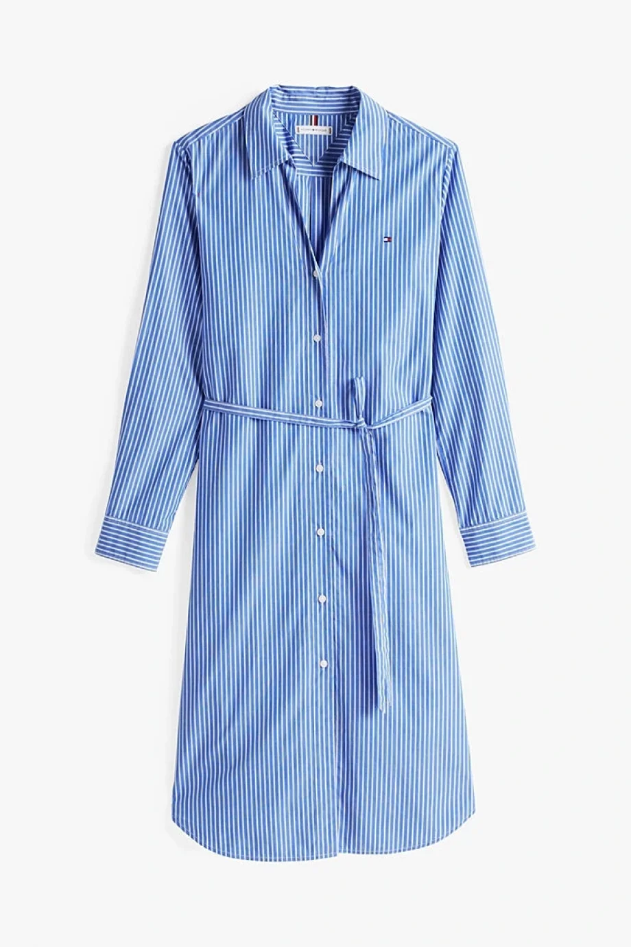 Tommy Hilfiger ESS POPLIN REGULAR SHIRT DRESS Kadın  Elbise WW0WW455810X6