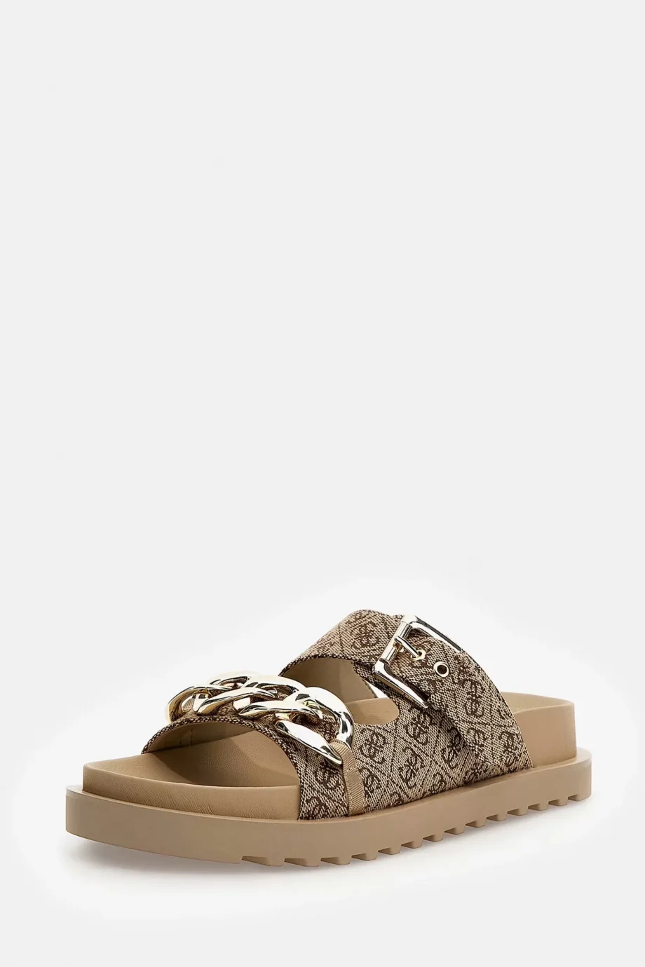 Guess Fatema2 Kadın Bej/Kahverengi Terlik FL6FT2FAL03-BEIBR