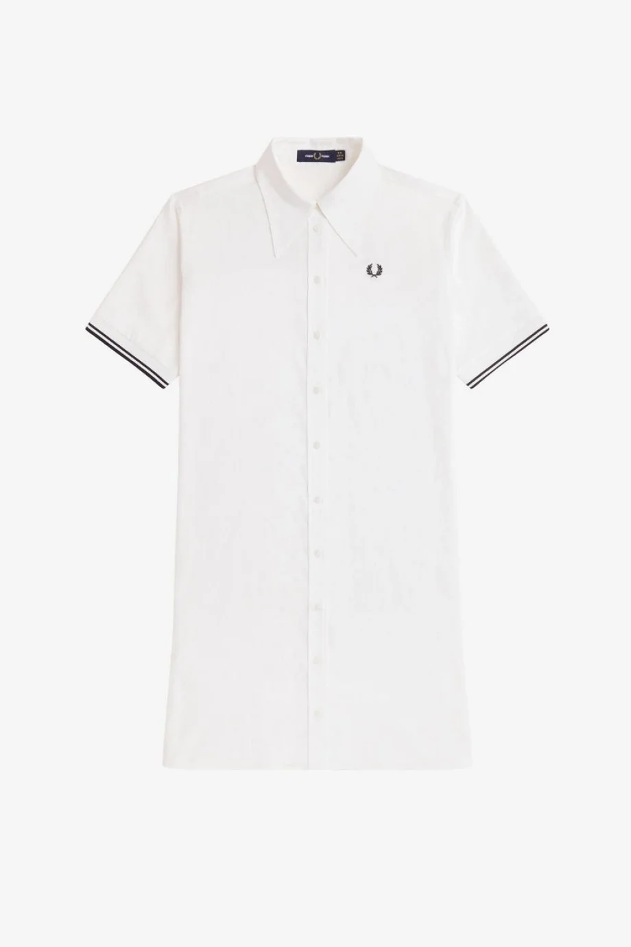 Fred Perry TIPPED SHIRT DRESS Kadın  Elbise D9172-129