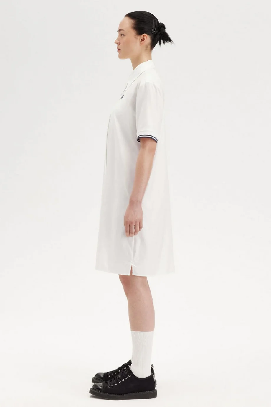 Fred Perry TIPPED SHIRT DRESS Kadın  Elbise D9172-129