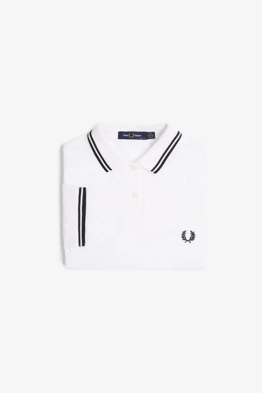 Fred Perry TWIN TIPPED FRED PERRY SHIRT Kadın  T-shirt G3600-200