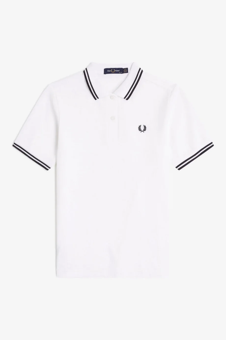 Fred Perry TWIN TIPPED FRED PERRY SHIRT Kadın  T-shirt G3600-200