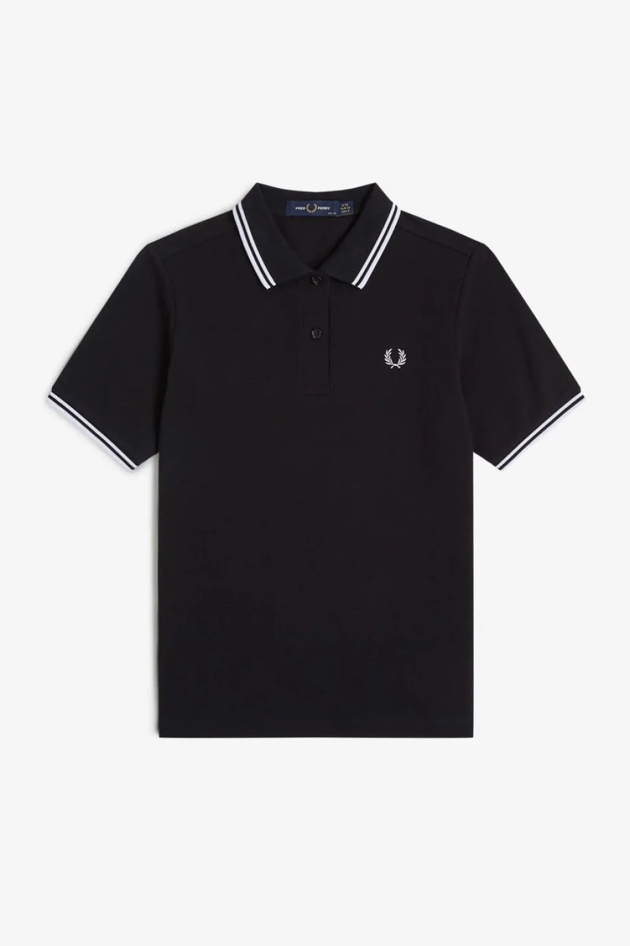 Fred Perry TWIN TIPPED FRED PERRY SHIRT Kadın  T-shirt G3600-350