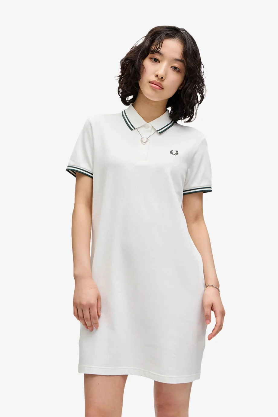Fred Perry THE TWIN TIPPED FP DRESS Kadın  Elbise D3600-Y73