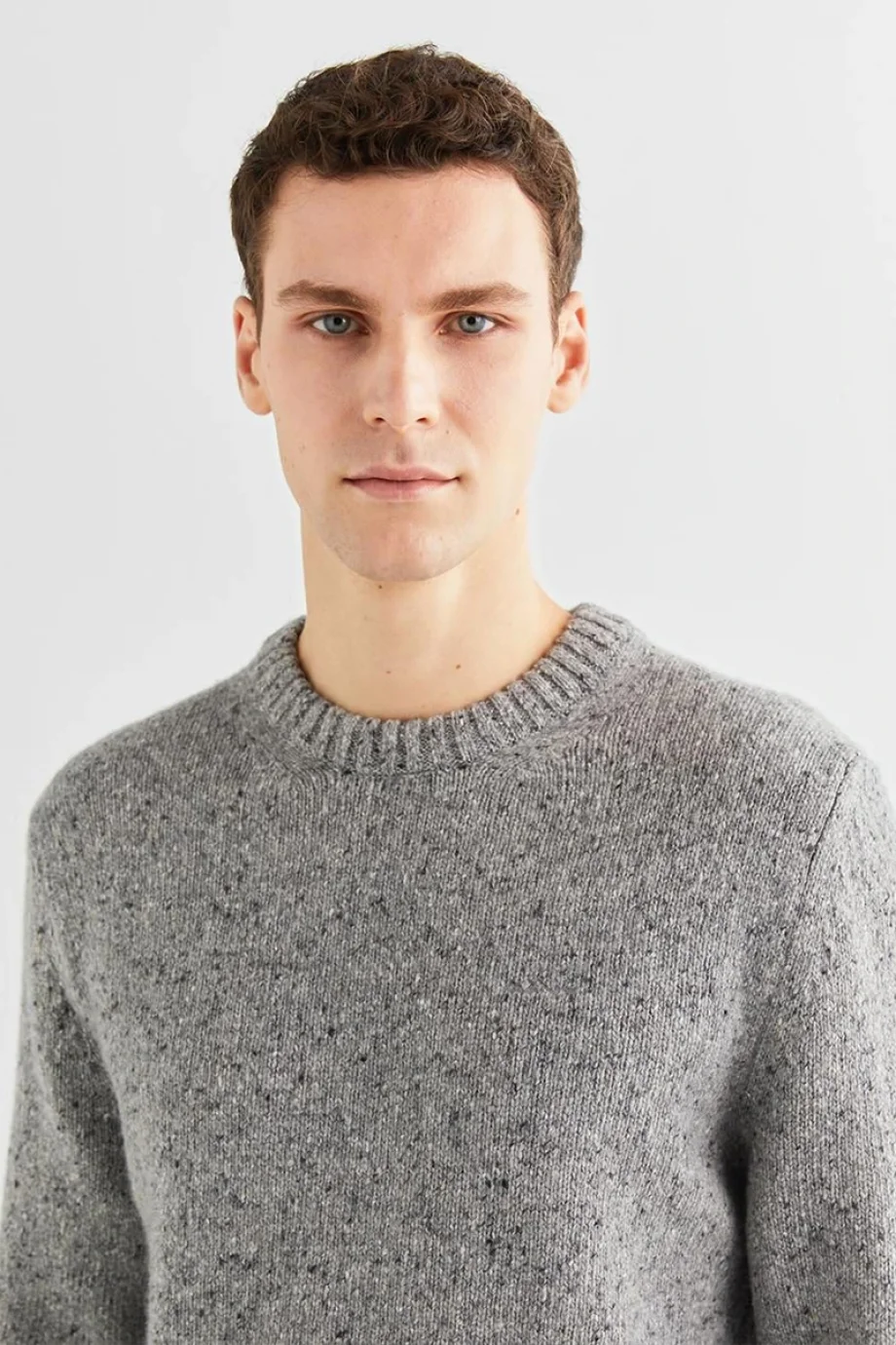 Gant NEPS WOOL C-NECK Erkek Beyaz Kazak 8040200.93