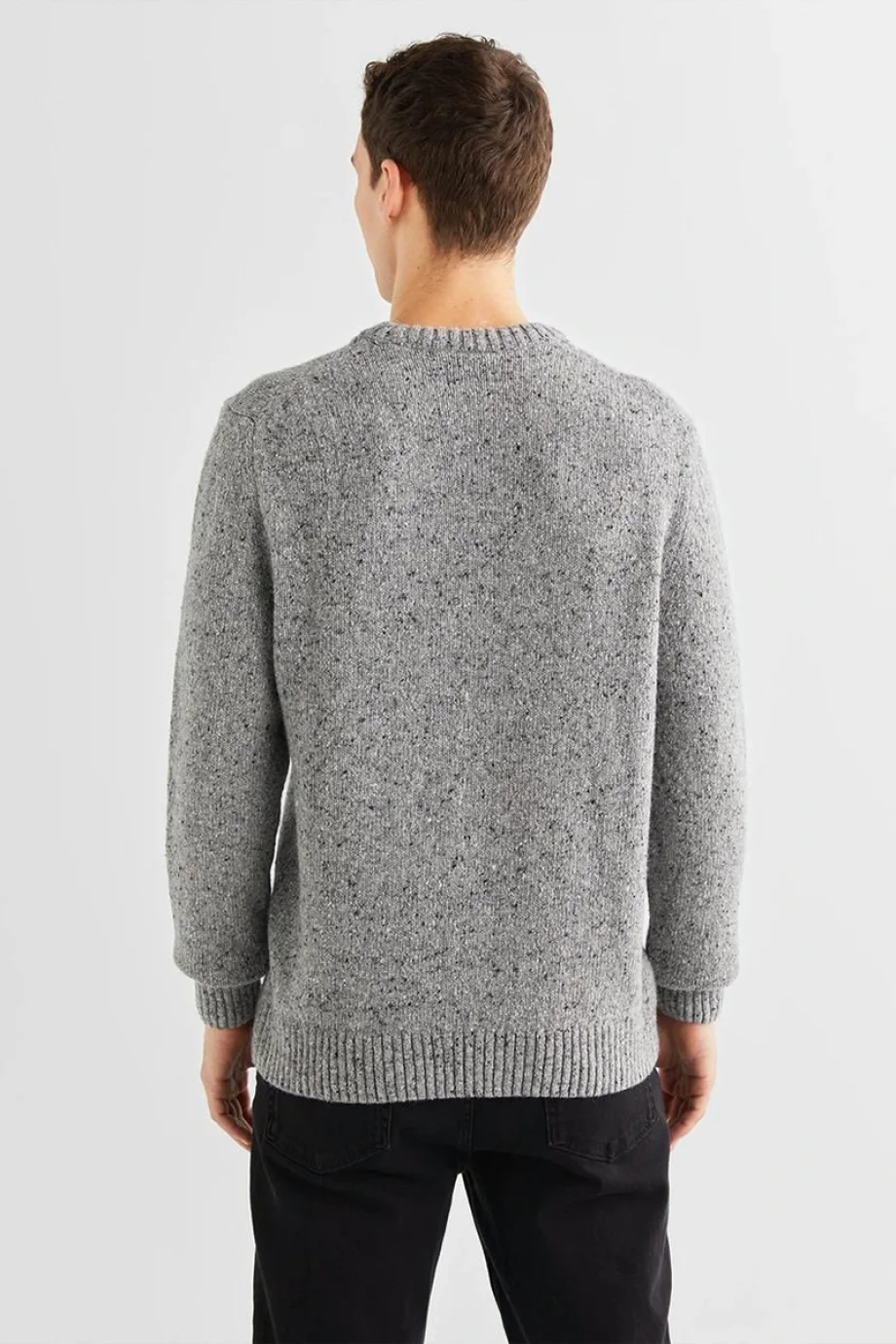 Gant NEPS WOOL C-NECK Erkek Beyaz Kazak 8040200.93