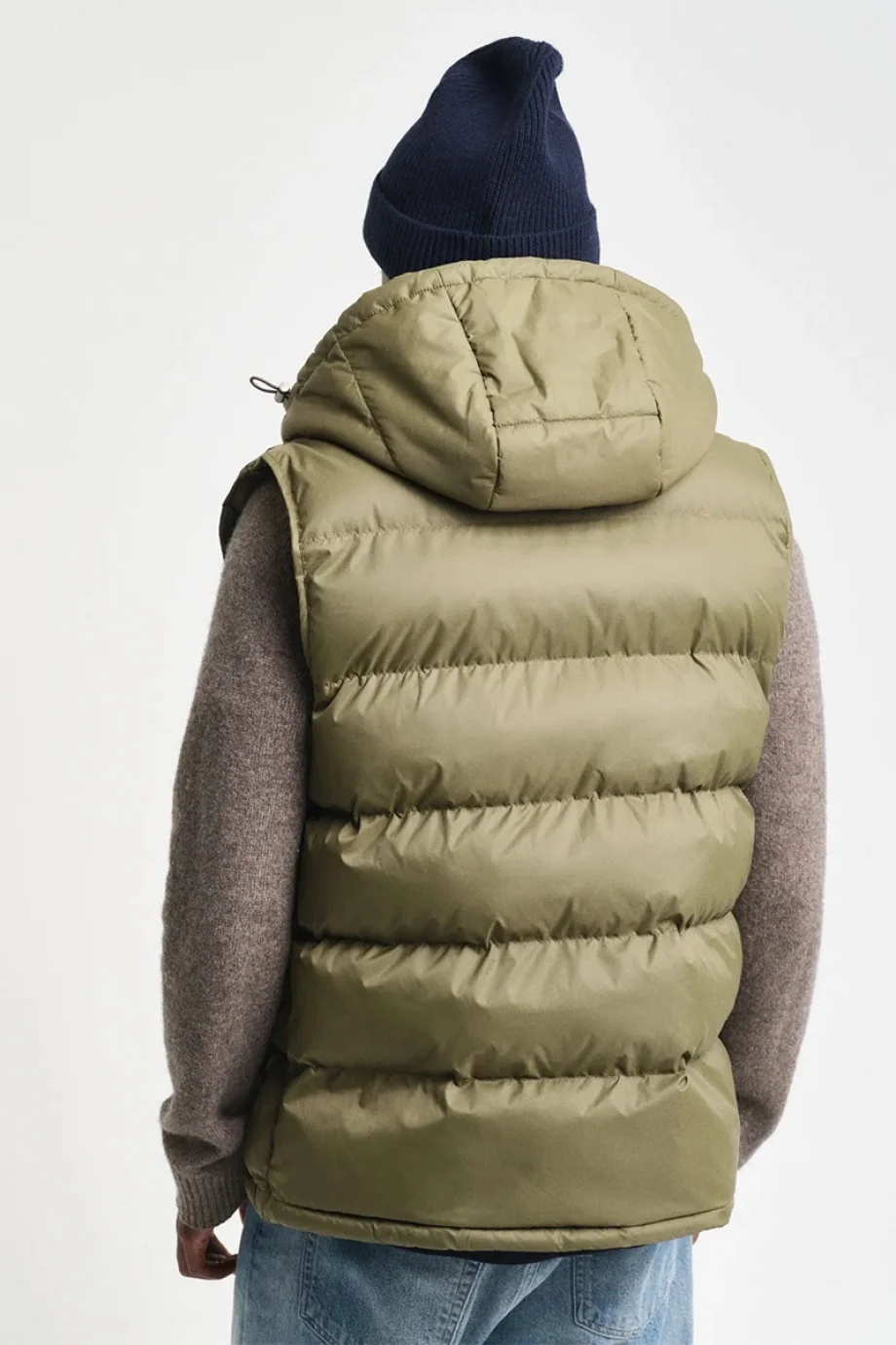 Gant Erkek  Yeşil Kapüşonlu Yelek