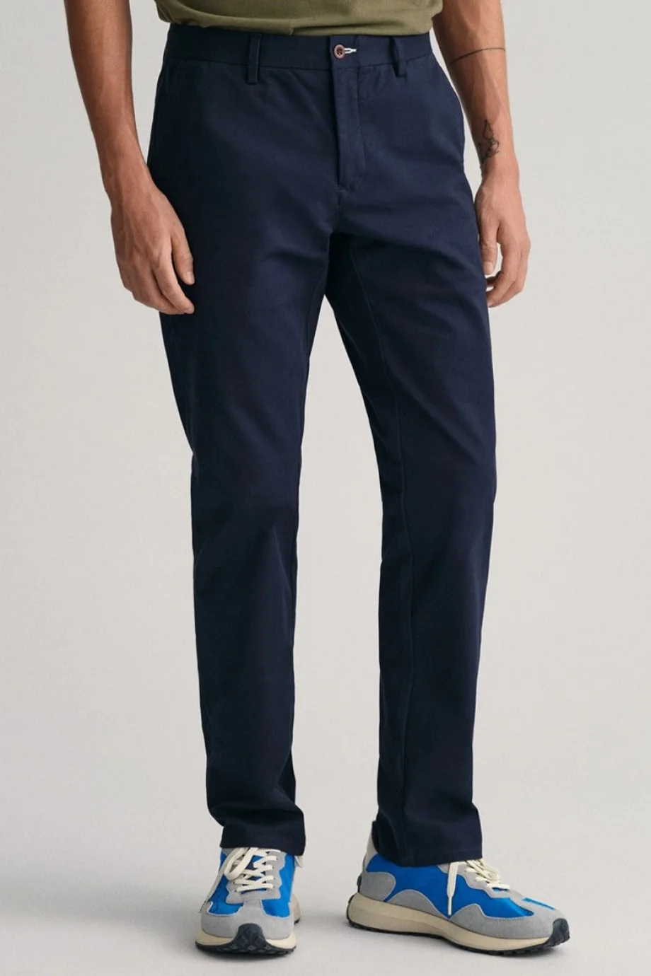 Gant Erkek Lacivert Slim Fit Pantolon