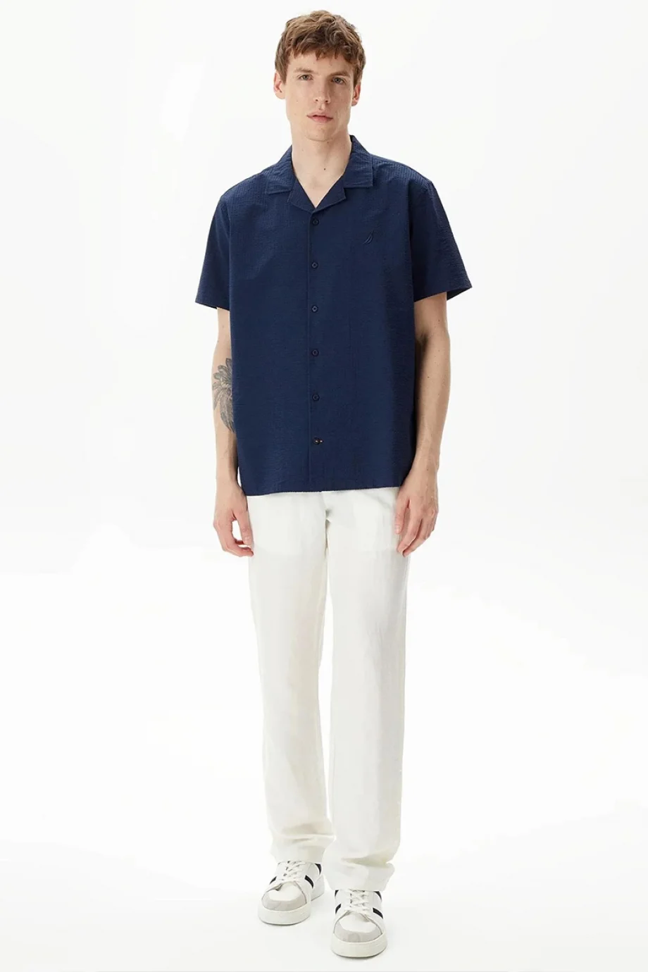 Nautica GOMLEK Erkek Lacivert Gömlek W45407T.4ES