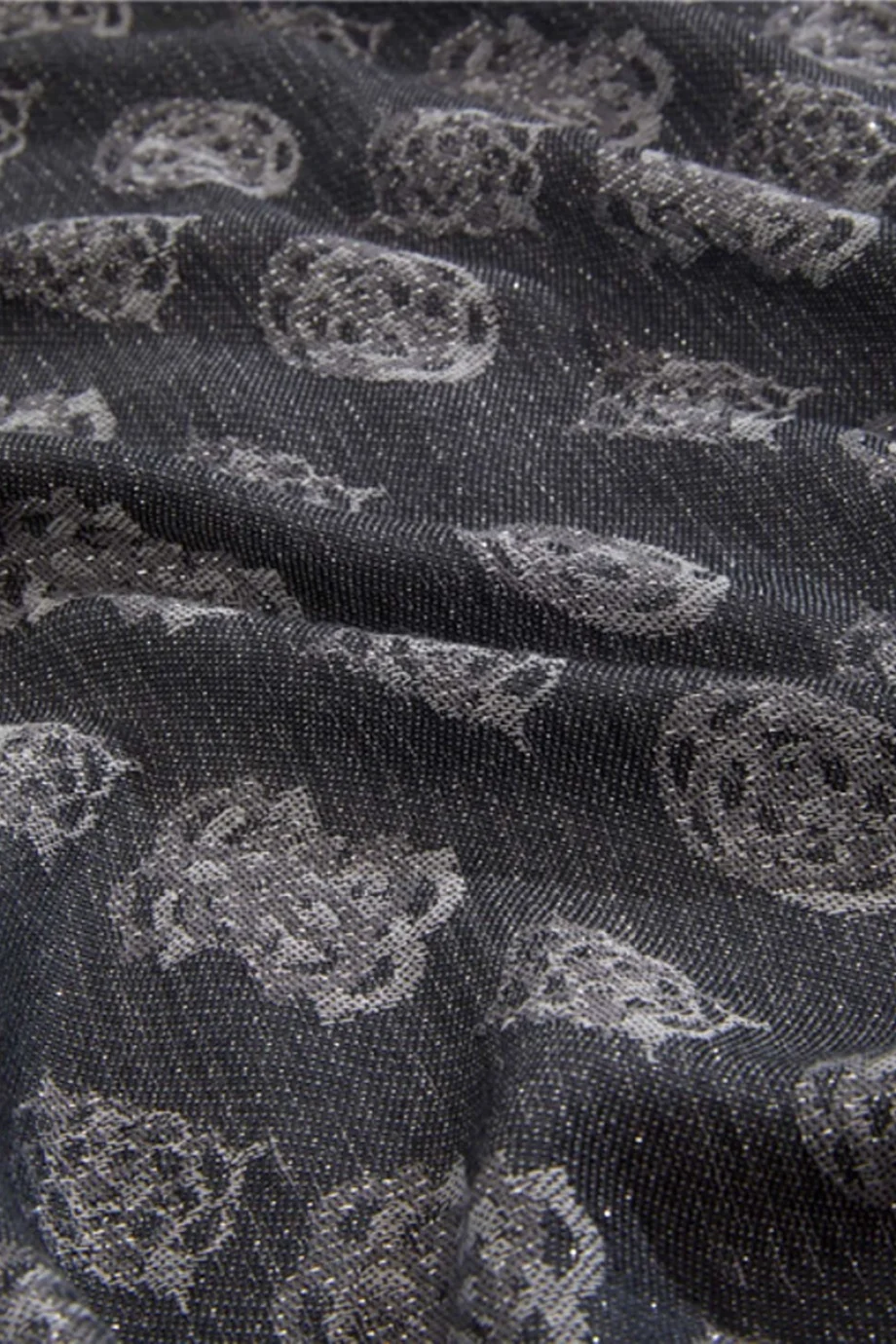 Guess 70x190 Kadın Siyah Şal AW5467POL03-BLA