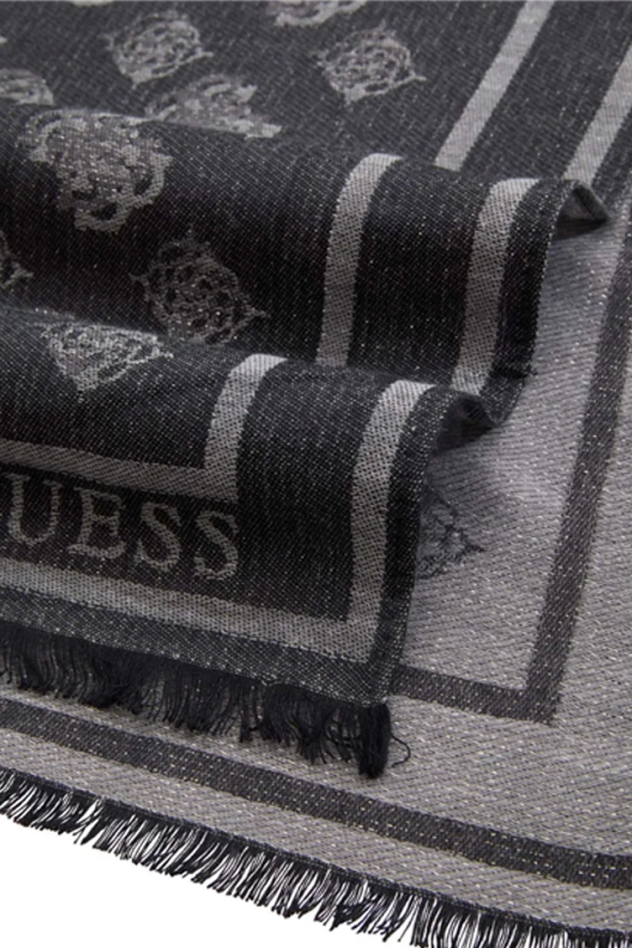 Guess 70x190 Kadın Siyah Şal AW5467POL03-BLA