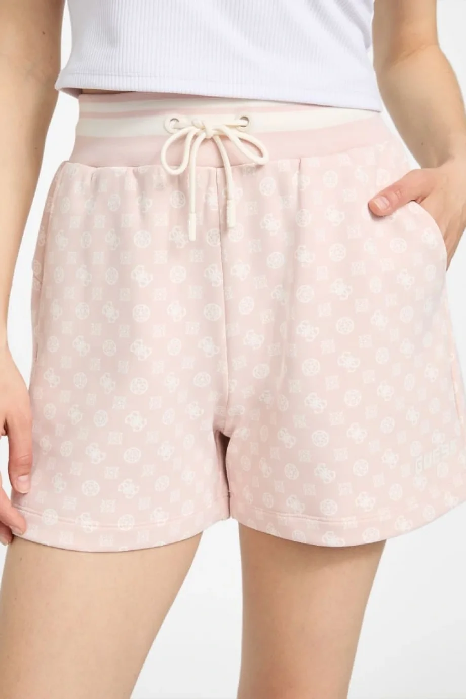 Guess Aggie Kadın Çok Renkli Aktif Scuba Şort V5YD06KB212-P6FO