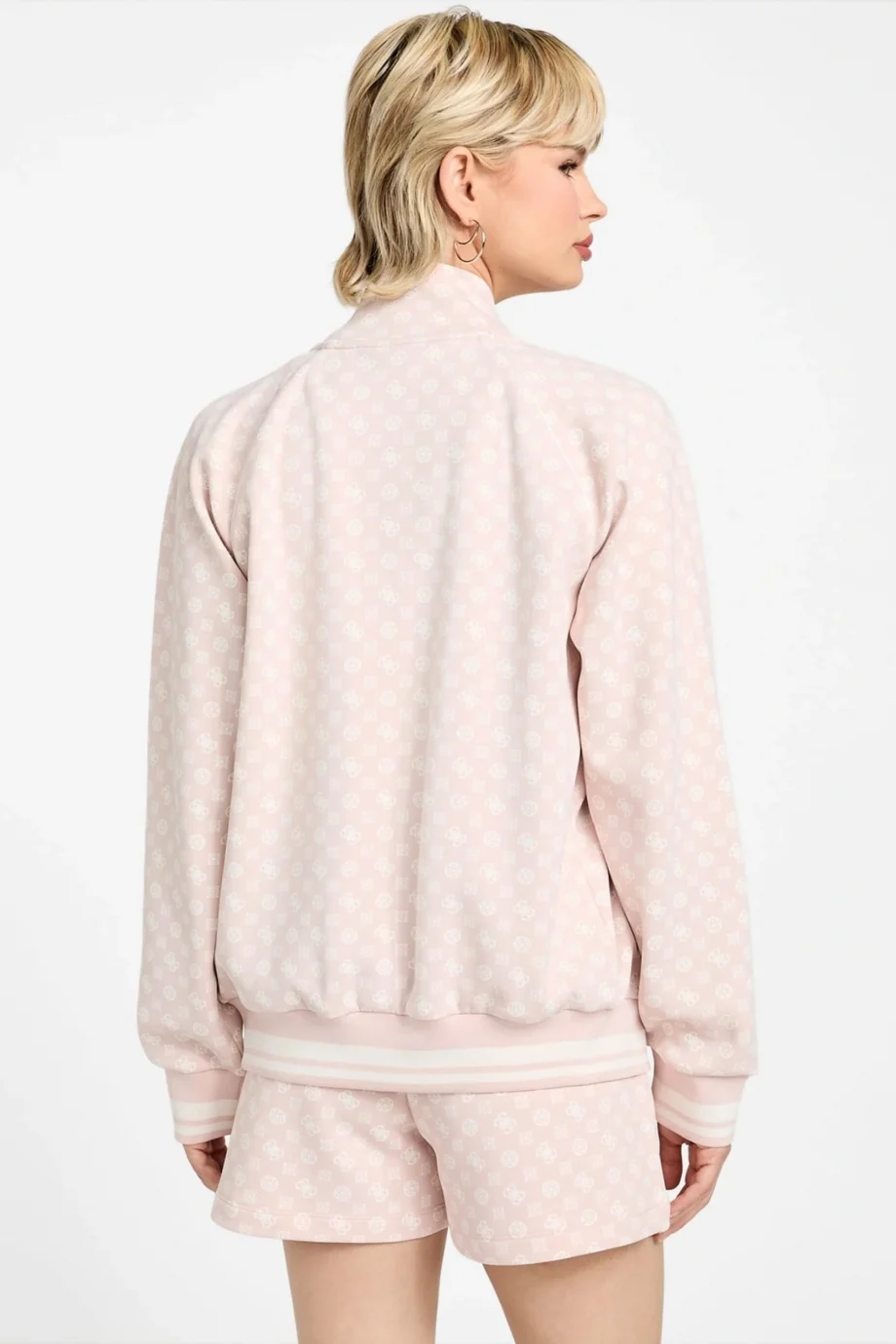 Guess Aggie Kadın Çok Renkli Aktif Scuba  Eşofman Üstü V5YQ03KB212-P6FO