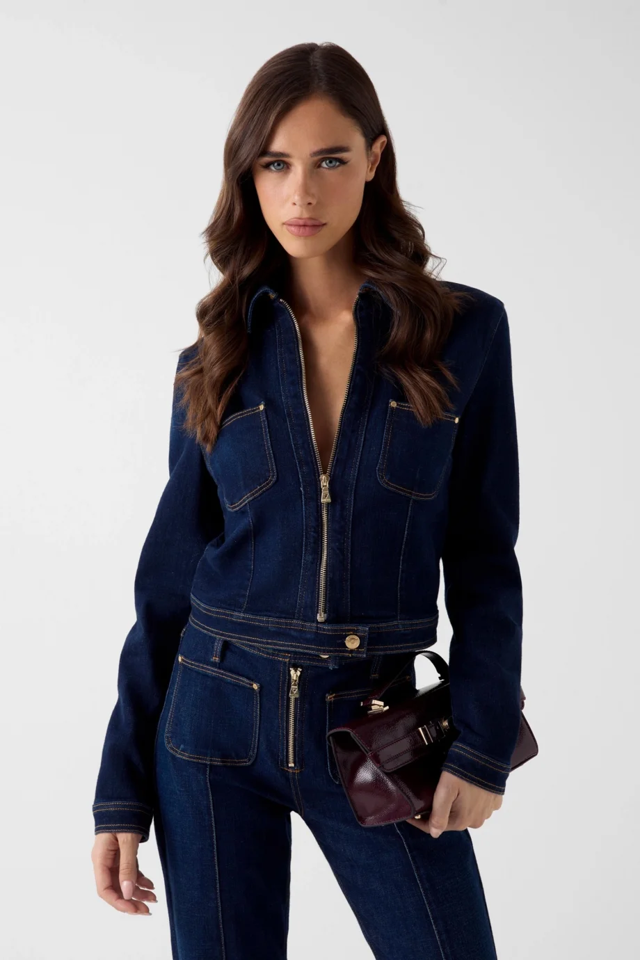 Guess Amelie Kadın Lacivert Ceket W6RN76D6881-BLJO