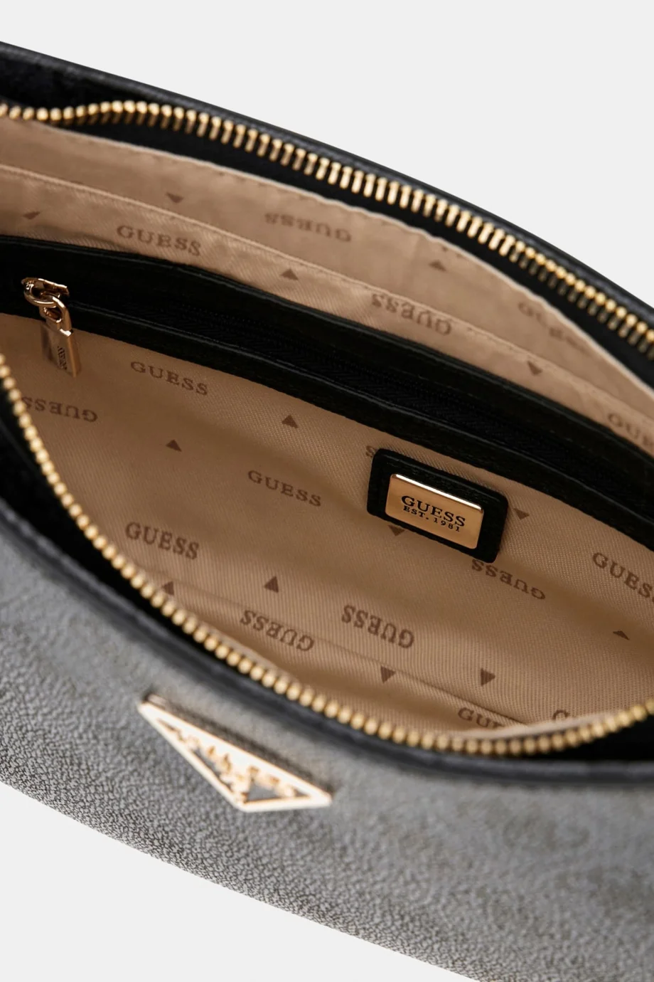 Guess Anadela Kadın Antrasit Omuz Çantası HWBG9672180-CLO