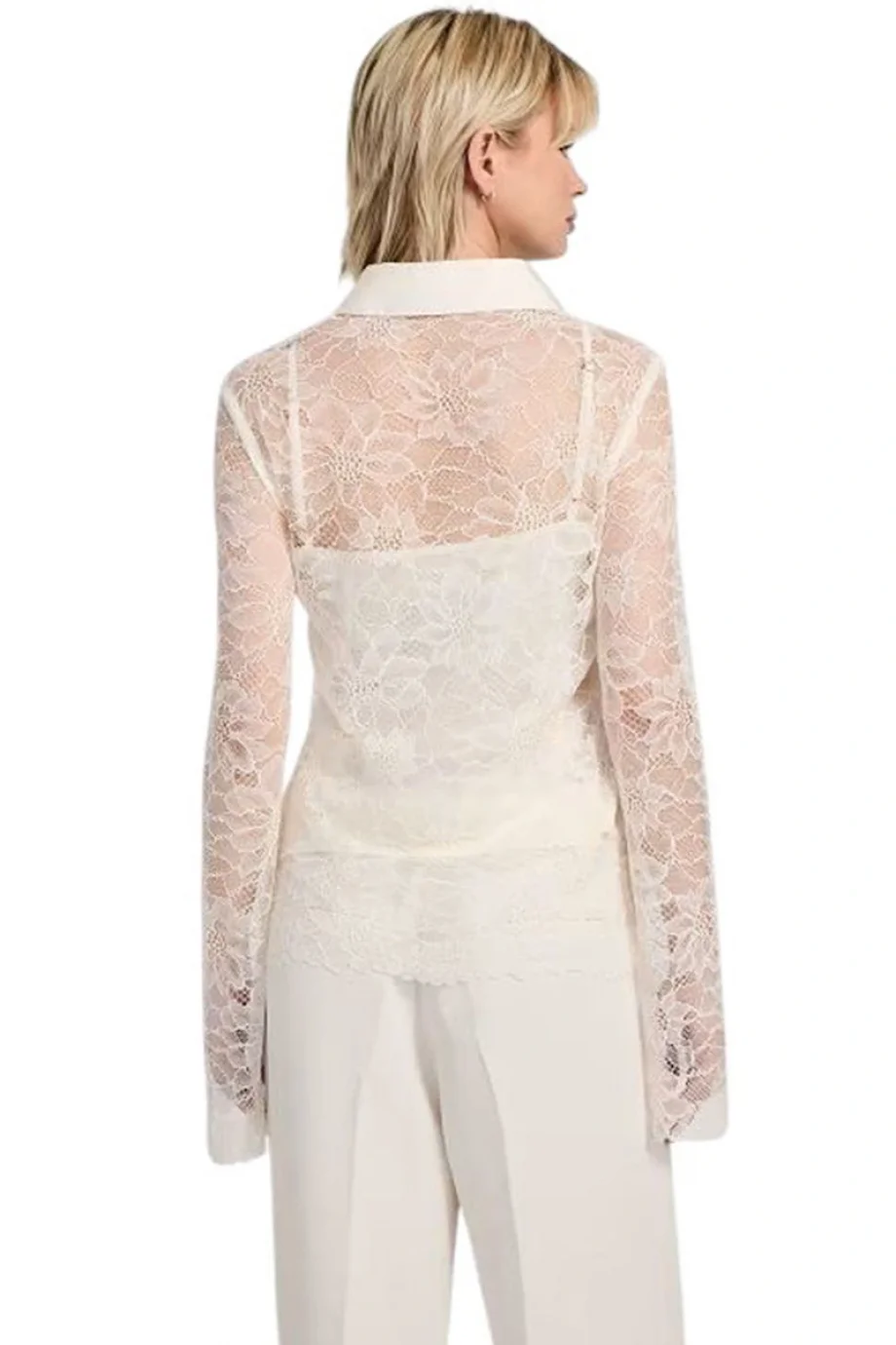 Guess Antoinette Kadın Pembe Slim Fit Gömlek W5YH58WHDY0-G133