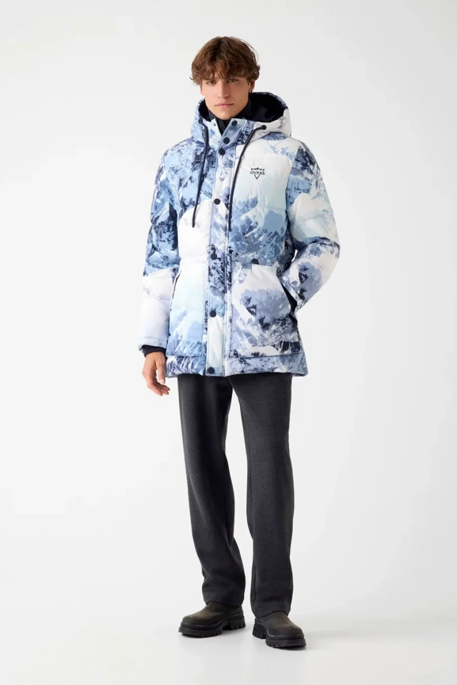 Guess Apres Erkek Çok Renkli Mont M5BL0OW3282-PB1E