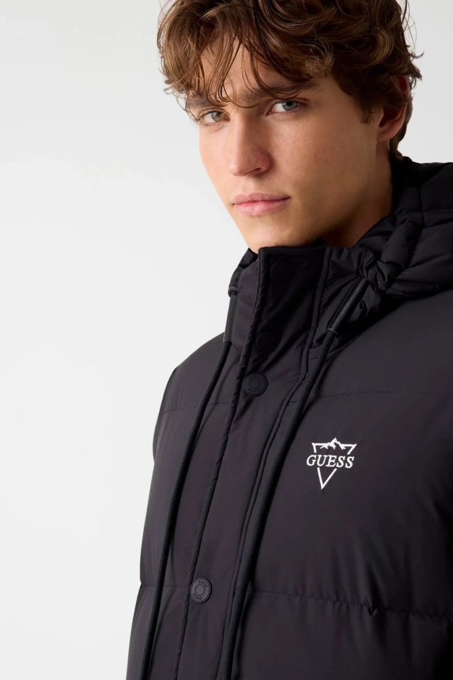 Guess Apres Erkek Siyah Mont M5BL0OW3282-JBLK