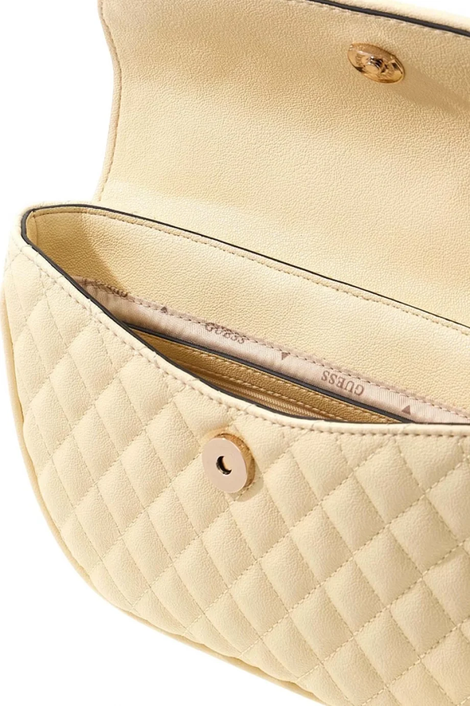 Guess Atabey Dönüştürülebilir Çapraz Askılı Kadın Sarı Omuz Çantası HWQG9894210-YEL