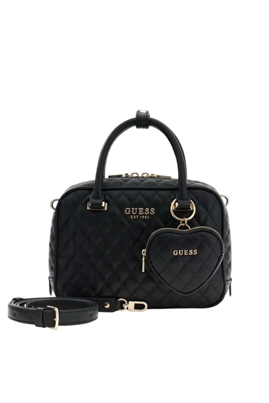 Guess Atabey Kutu Kadın Siyah El Çantası HWQG9894050-BLA