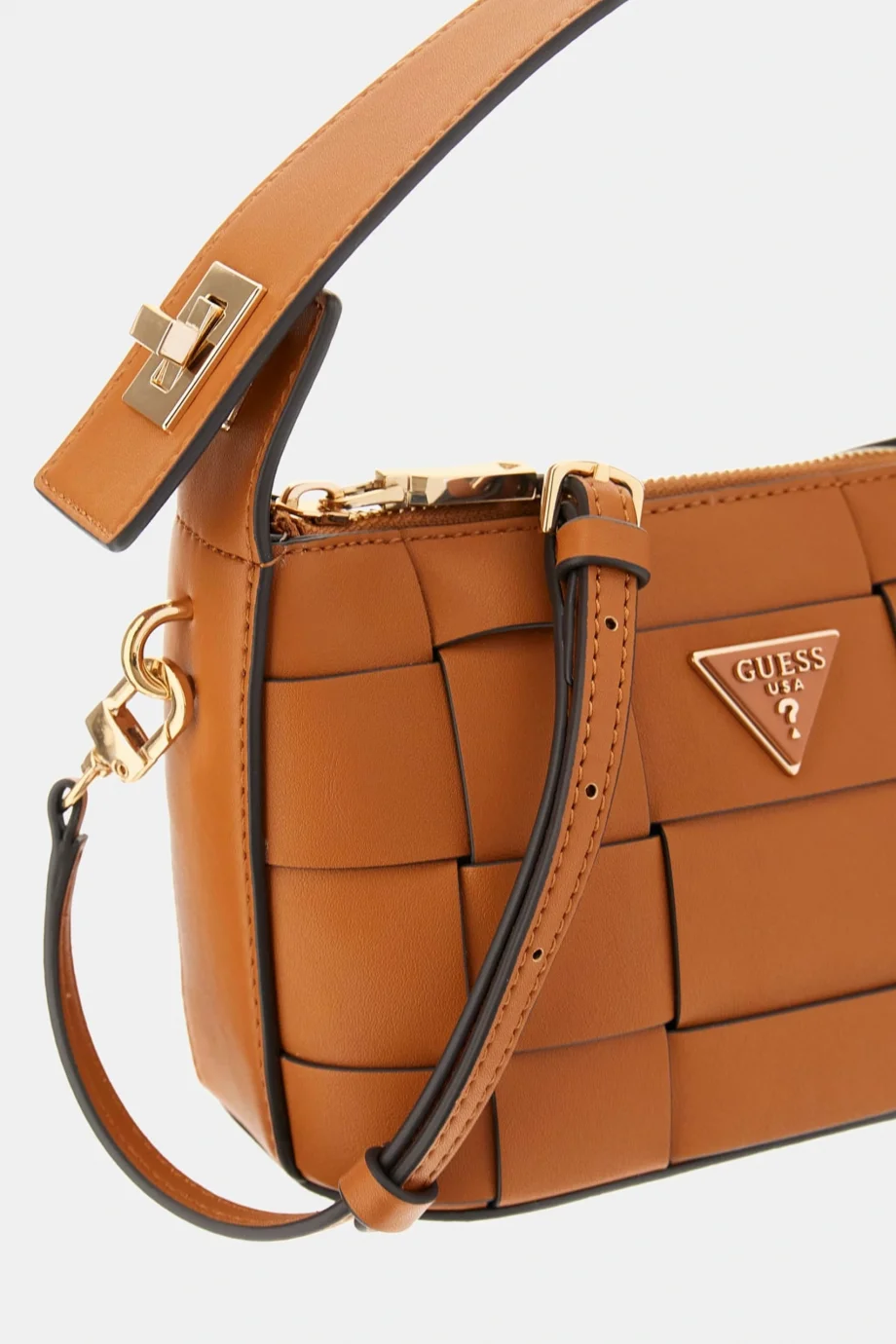 Guess Atalia Kadın Kahverengi Omuz Çantası HWWG9661720-CAR