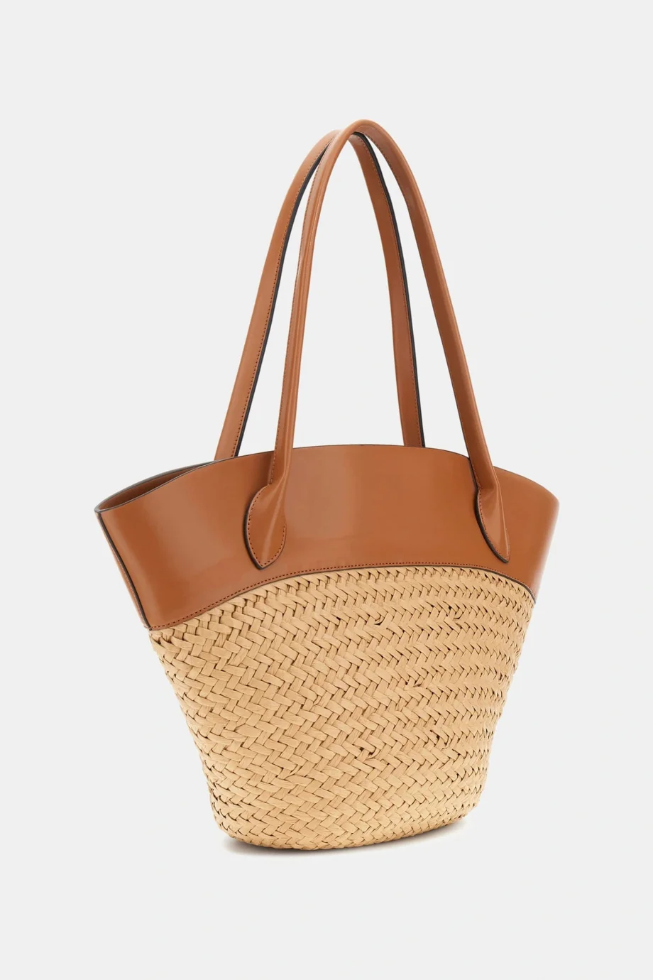 Guess Atalia Kadın Konyak Hasır El Çantası HWWG9634230-NRC