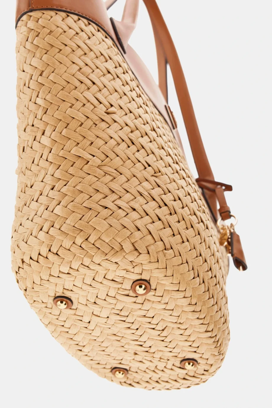 Guess Atalia Kadın Konyak Hasır El Çantası HWWG9634230-NRC